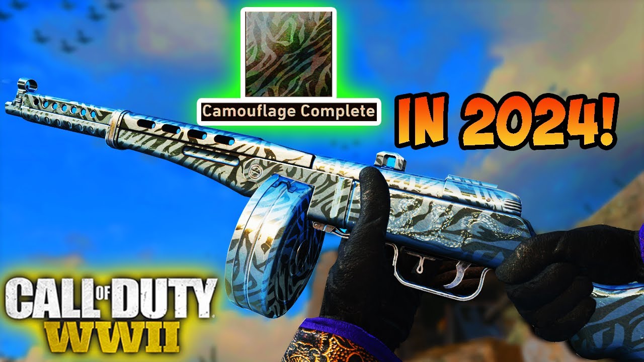 I Finally Unlocked Chrome Tiger in 2024! (COD WW2 Grand Mastery Camo UNLOCKED)