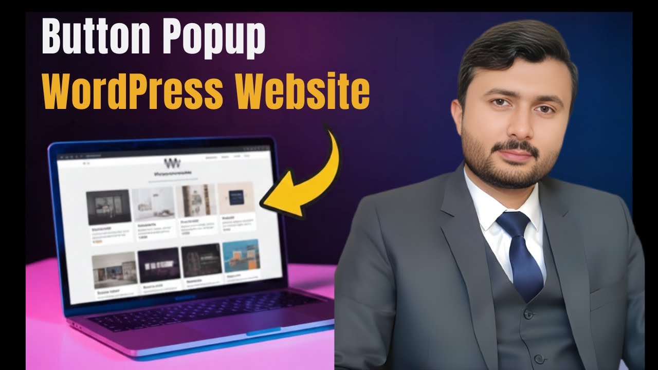 How to add popup in a button in wordpress website only just in 5 minutes?