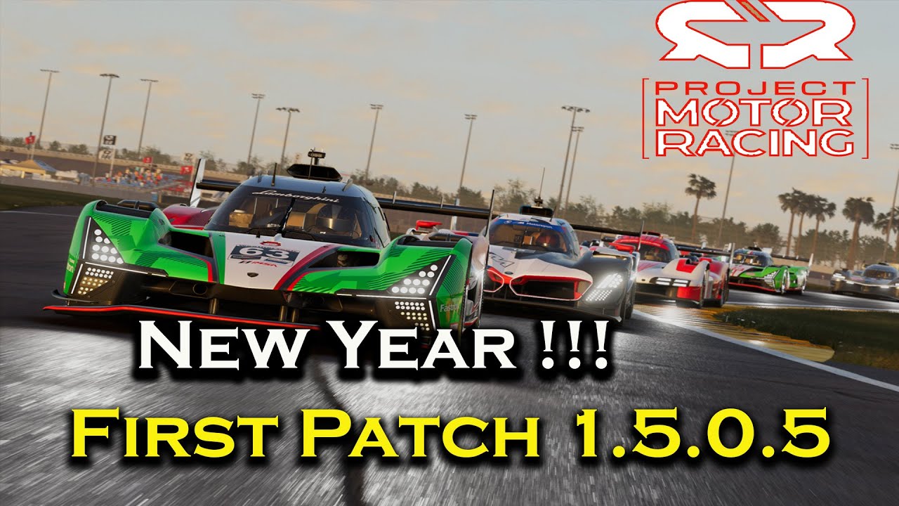 Обновление Project Motor Racing 1.5.0.5 &ndash; Это первый старт гонки в 2026 году?