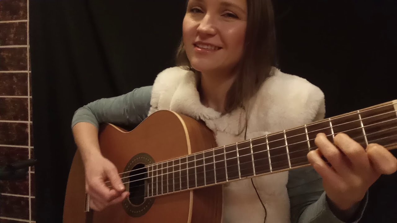 Одинокая ветка сирени(guitar cover).  Автор -  Валерий Залкин