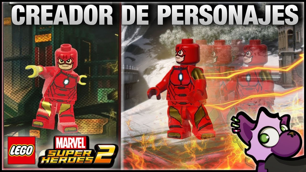 LEGO Marvel Superheroes 2 | Creando un Personaje - FLASH