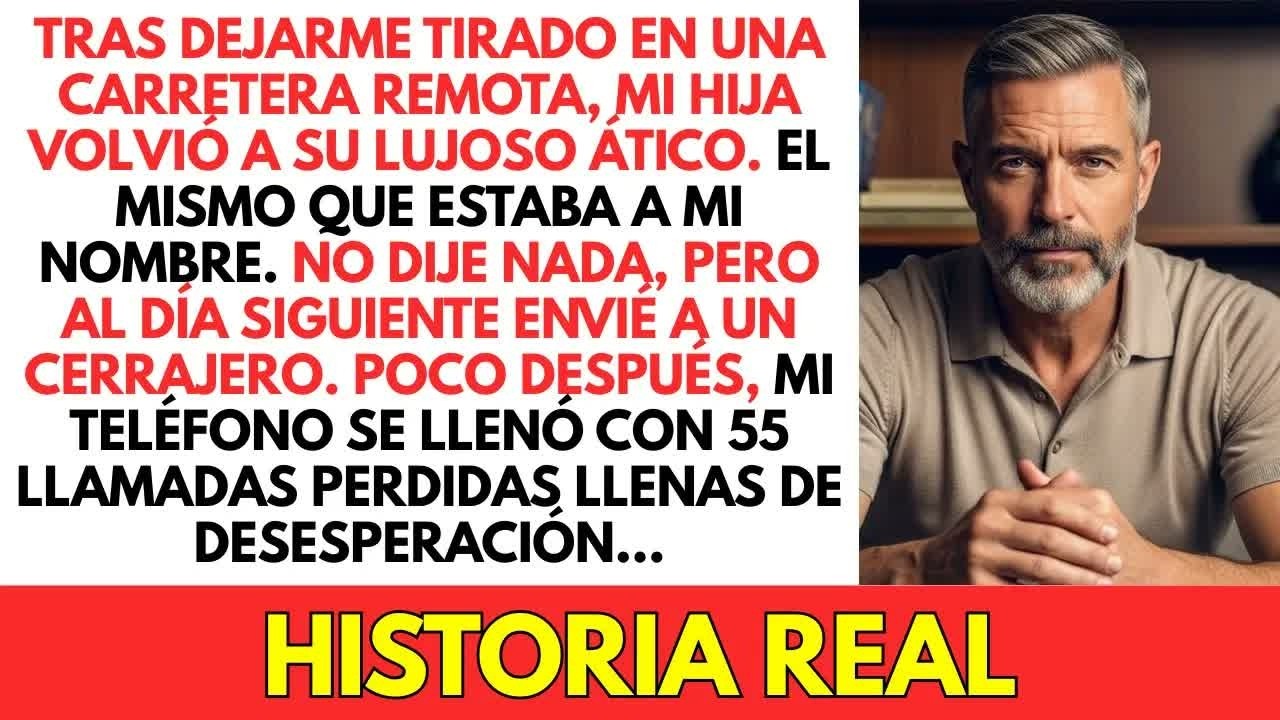 Mi Hija Me Abandonó En Una Carretera Lejana. Una Semana Después, Cambié Todas Las Cerraduras...