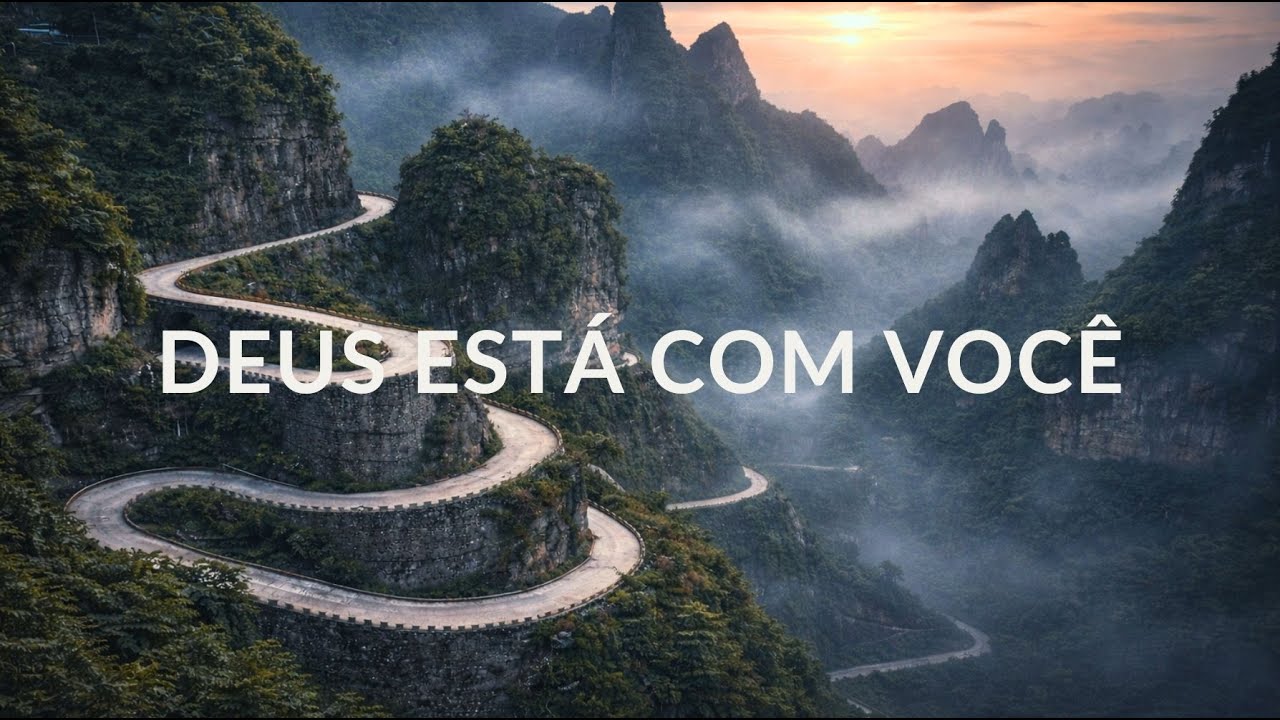 Deus está com você | Música gospel instrumental para dormir e orar | Deus Comigo
