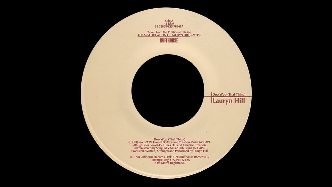 Lauryn Hill ~ Doo Wop (That Thing) 1998 Disco Purrfection Version