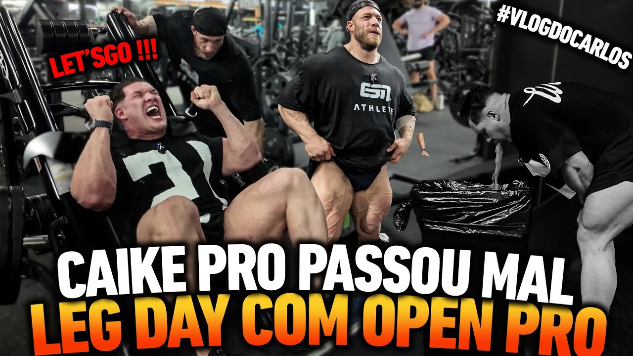 CAIKE PRO PASSOU MAL NO TREINO COM UM OPEN PRO !!!