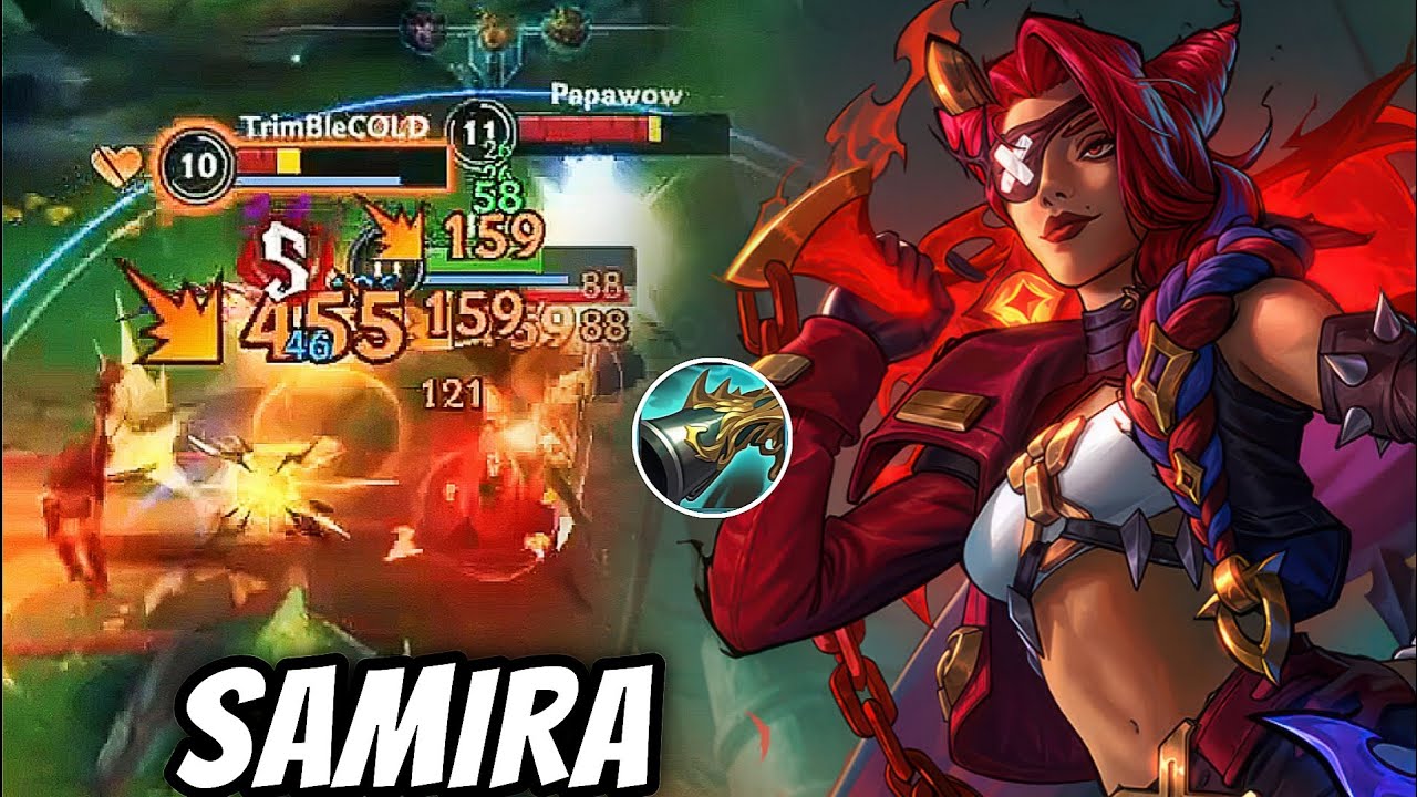 WILD RIFT ADC // BEST SAMIRA IN THE WORLD INSANE SOLO CARRY PATCH 5.1B GAMEPLAY!