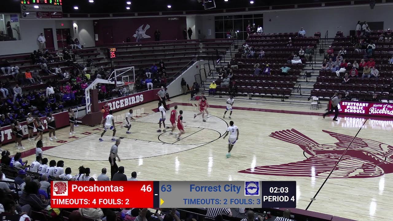 Regional Tournament: Pocahontas Redskins vs. Forrest City Mustangs
