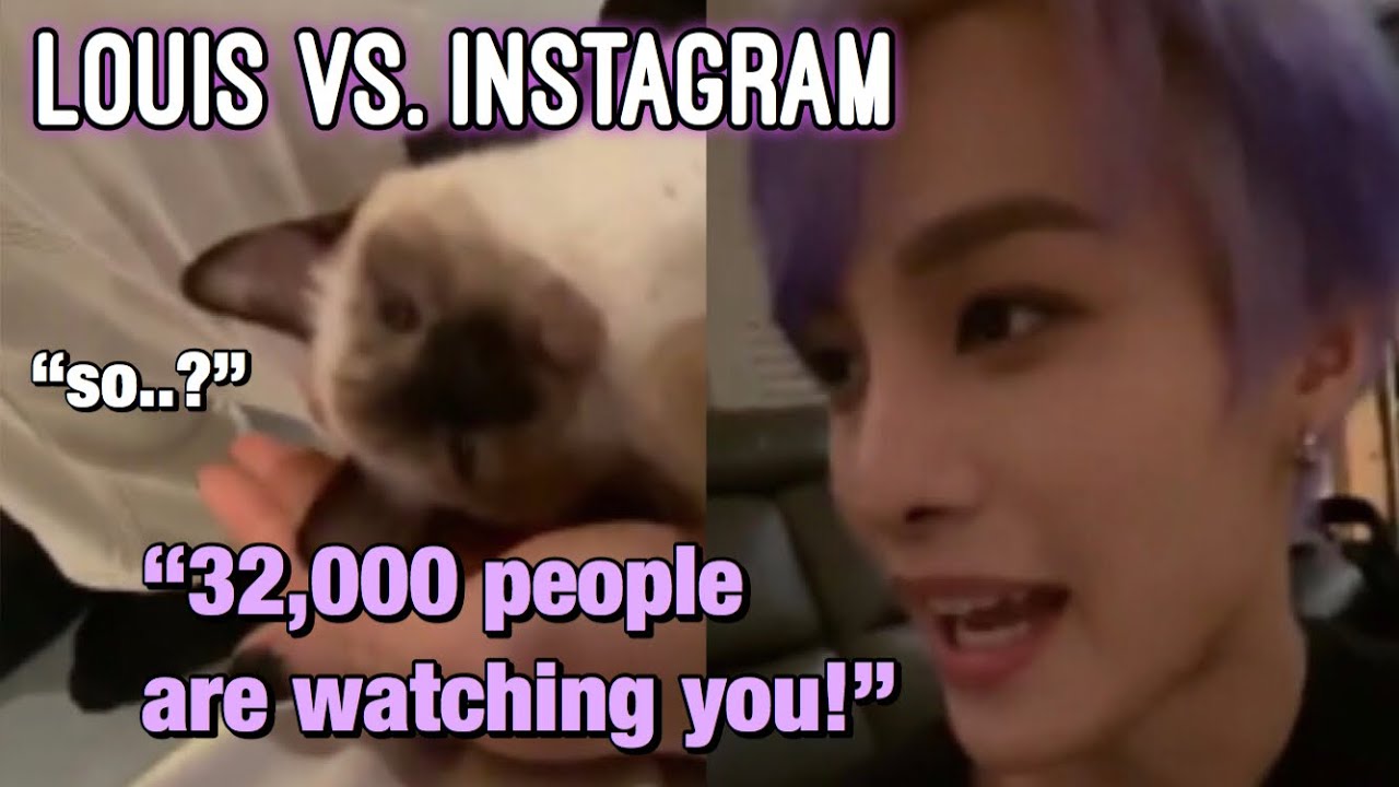 Louis vs. Instagram (ft. WayV & Leon)