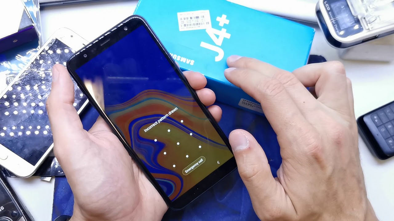 Аппаратный сброс настроек SAMSUNG GALAXY J4+ | Сброс настроек до заводских | Обход графического к...