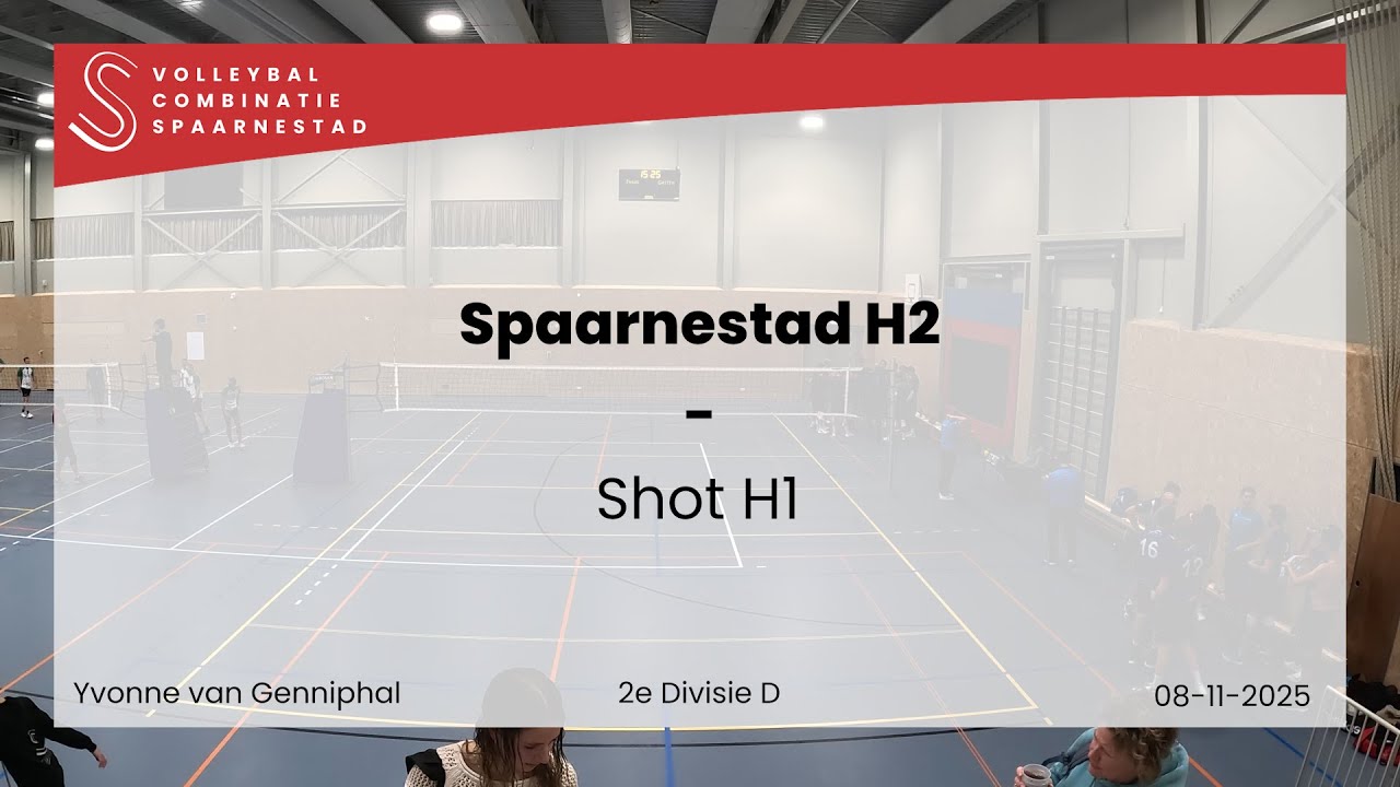 08 Nov 25 - Spaarnestad H2 vs Shot H1