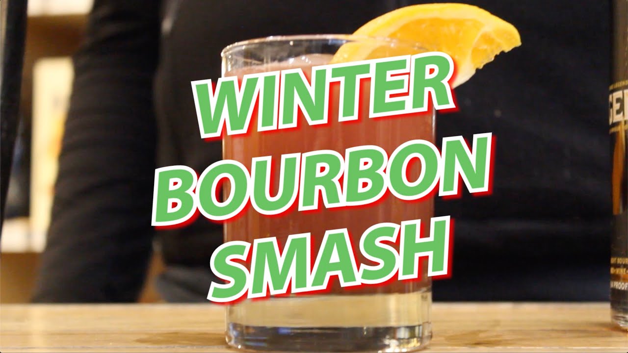 How to Make a Winter Bourbon Smash