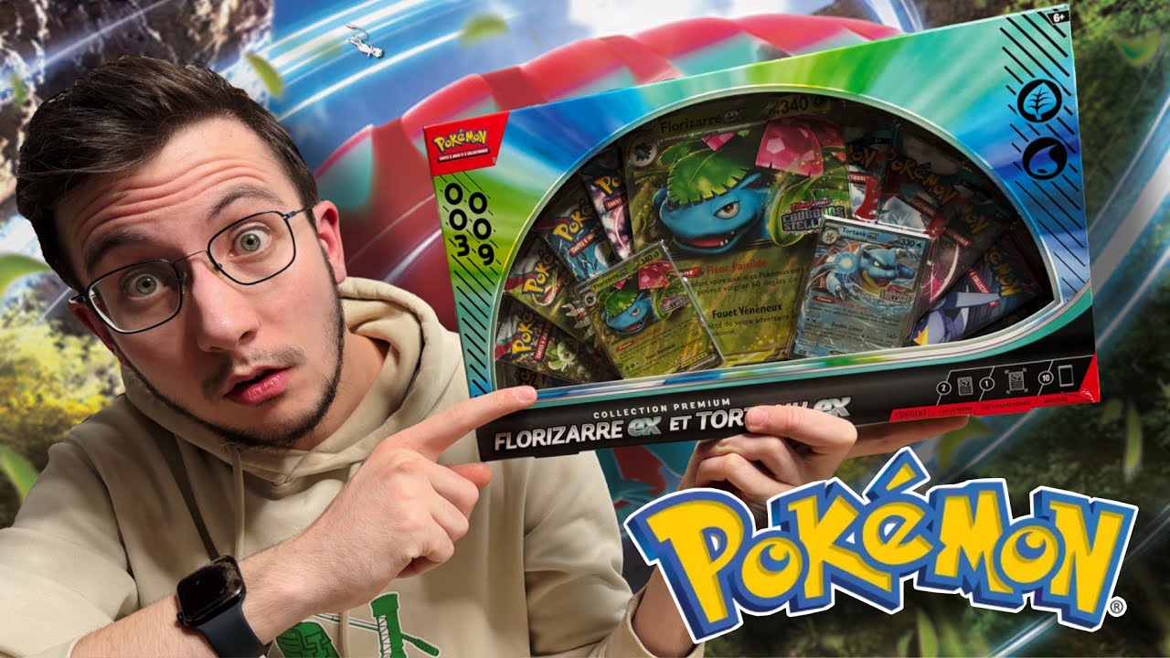 C'EST QUOI CE COFFRET DE FOU !!! OUVERTURE DU NOUVEAU COFFRET FLORIZARRE EX ET TORTANK EX !!!