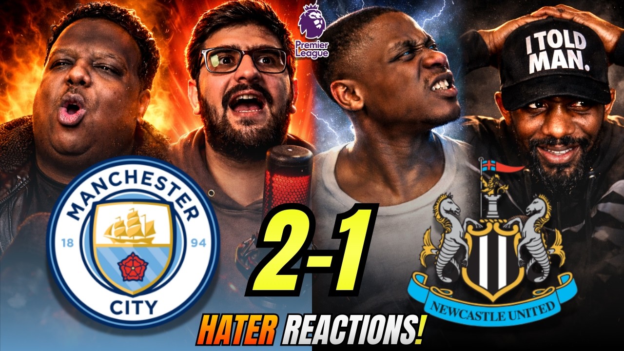 Man City’s RIVALS & HATERS reactions to Man City 2-1 Newcastle | Premier League Fan Reactions