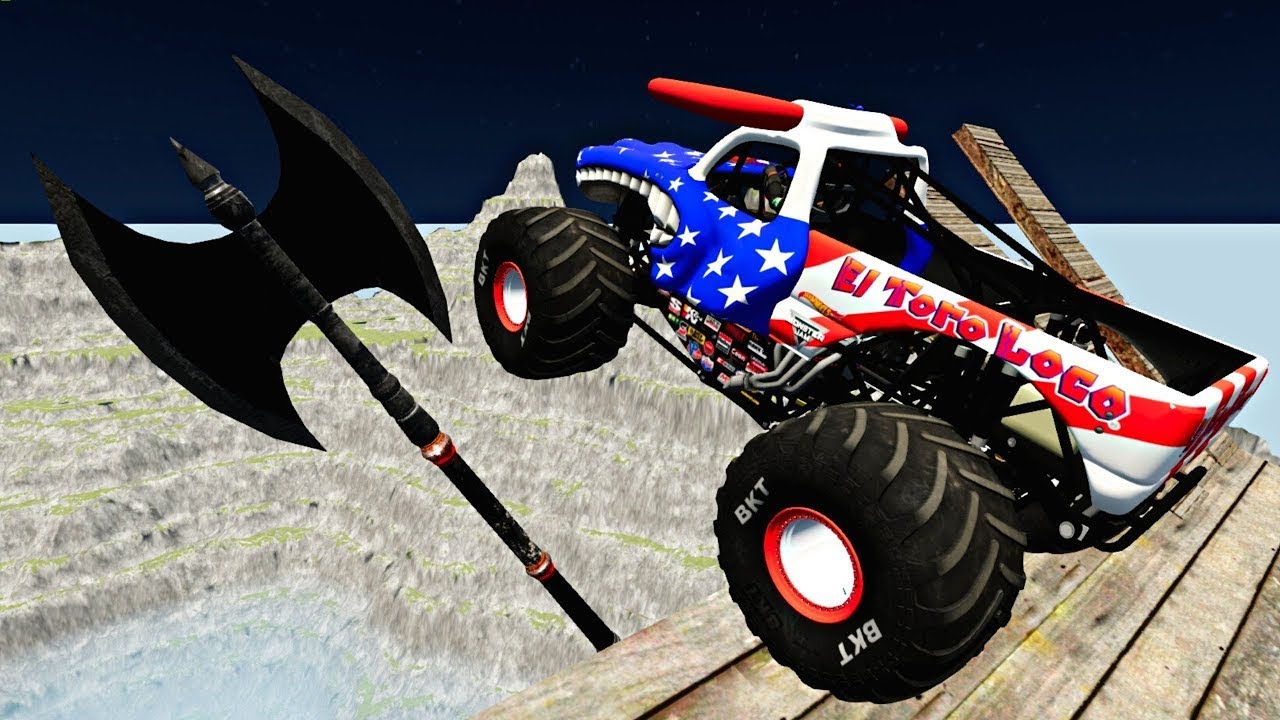 What Happens When Monster Trucks COLLIDE?