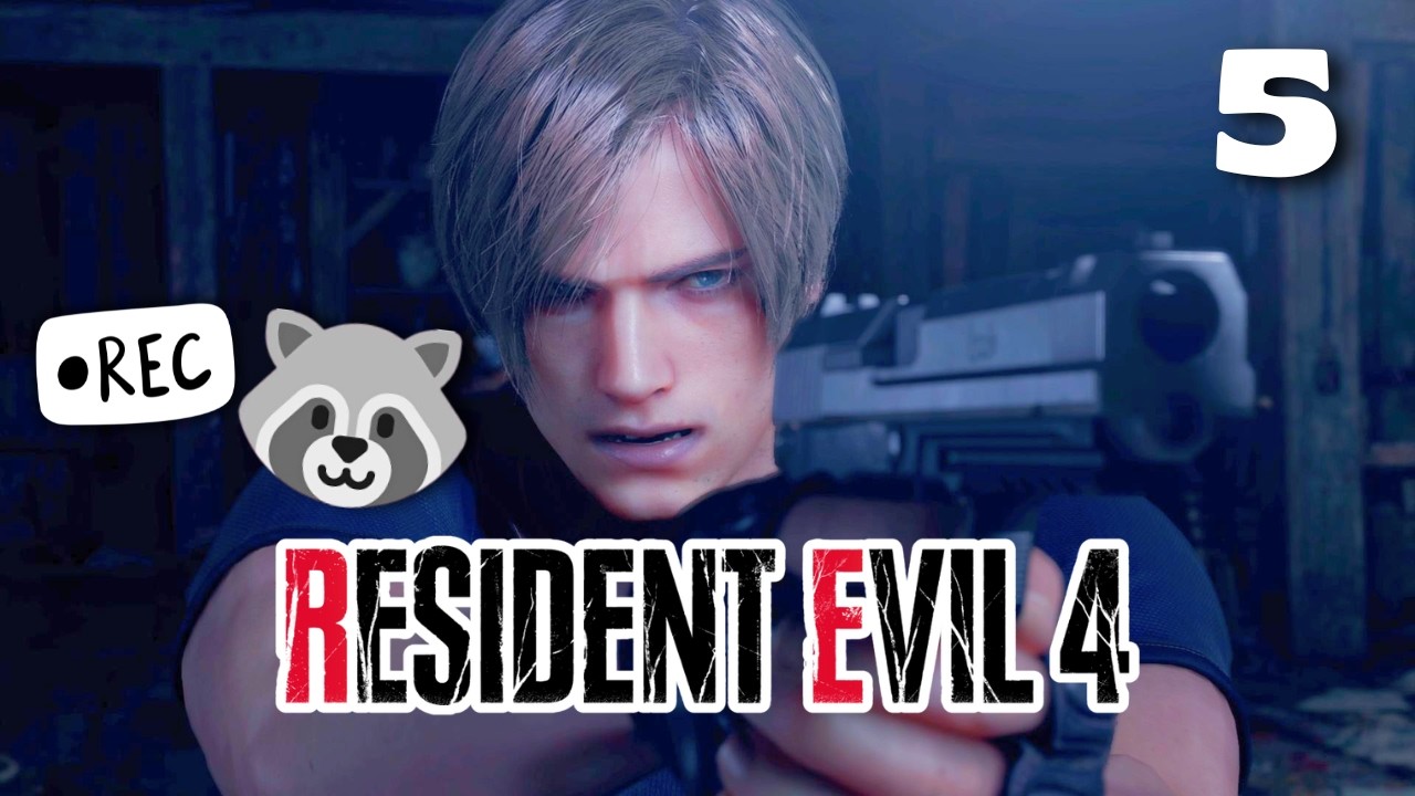 Yanki jugando al pilla pilla en un castillo 🔫🦝 Resident Evil 4