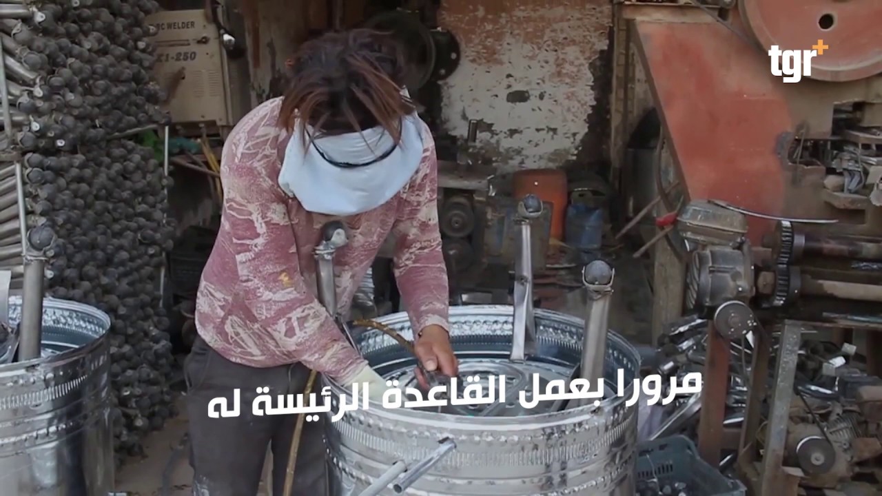 من الديوانية.. خطوات صناعة تنّور الحديد