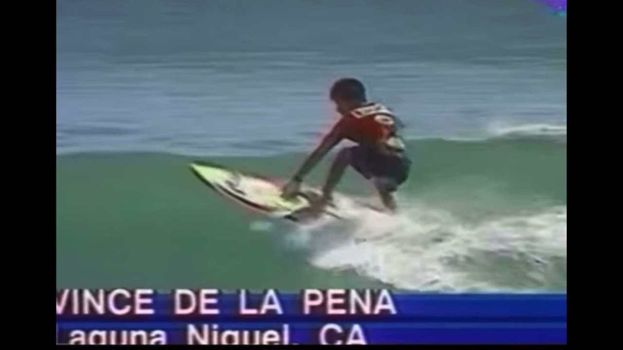  Vinnie de la Pena - Free Surfing & Comps (edit)