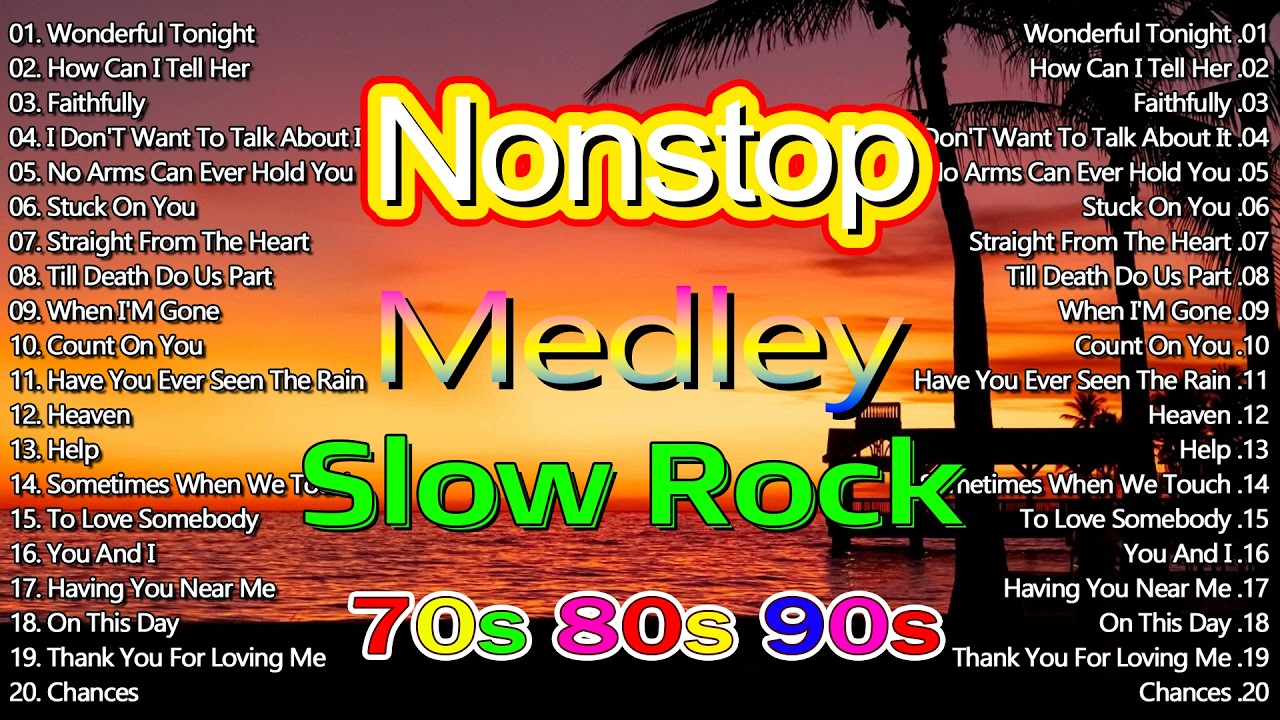 SLOW ROCK LOVE SONGS COLLECTION 70S 80S 90S | NONSTOP SLOW ROCK PINOY MEDLEY 🎉 BEST LUAMANG TUGTUGIN