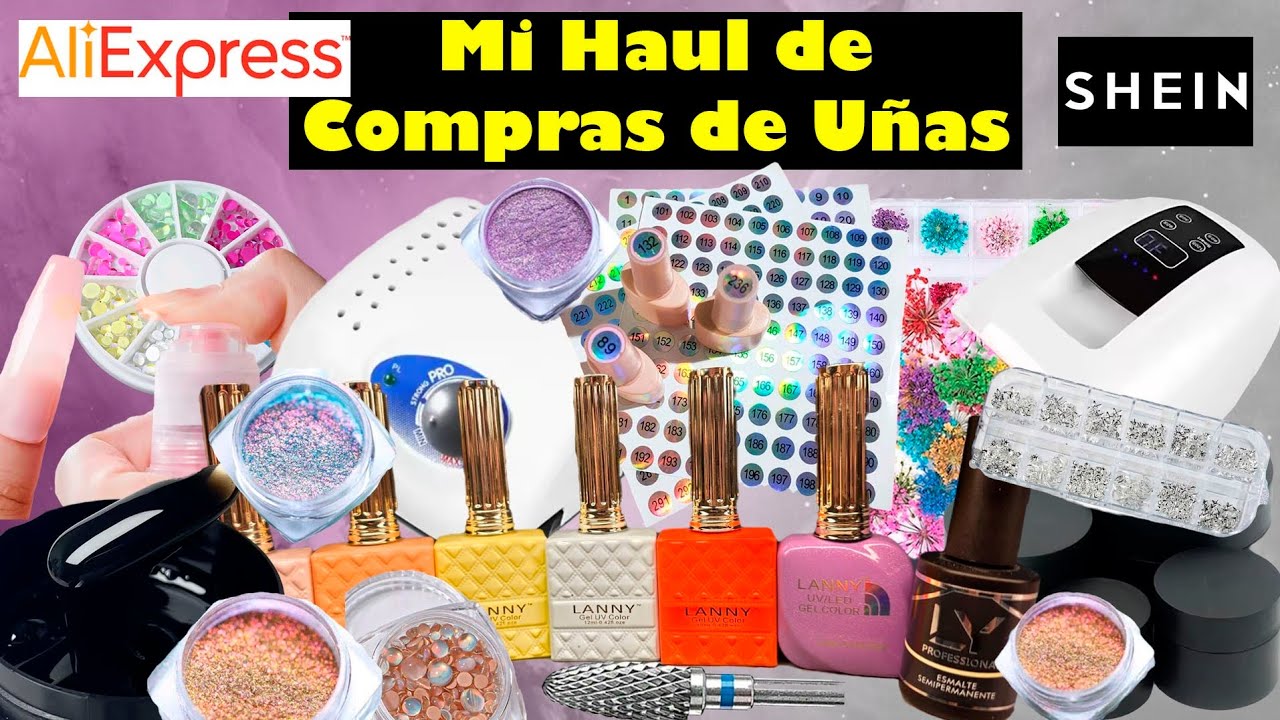 Lo NUEVO para UÑAS en SHEIN + Aliexpress | Haul, Tips y Unboxing