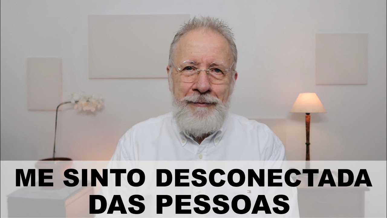Me sinto desconectada das pessoas