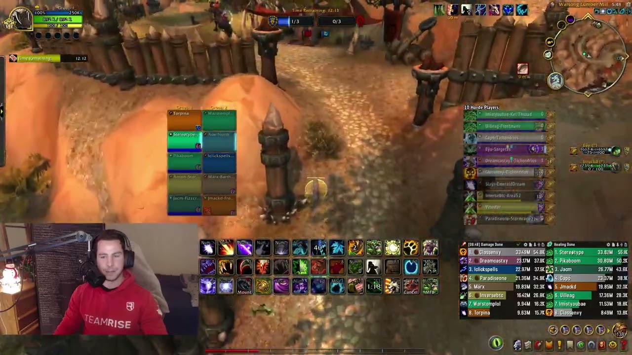 Warsong Gulch a Battle of Wits!  |Torpid Viewer RBG