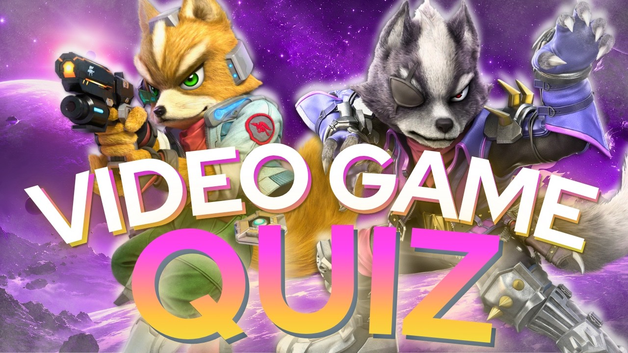 Video Game Quiz #33 (Title Screen, Music, Odd One Out, Difficulty Selection, Title Scramble)