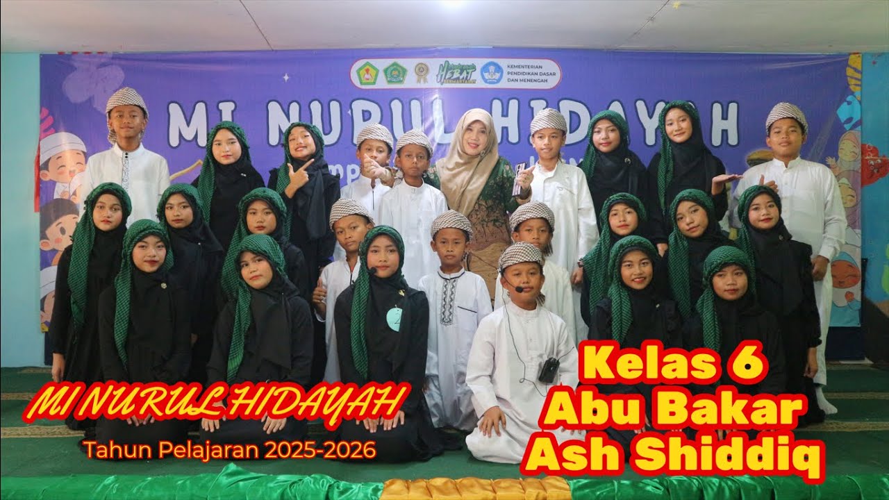 ✨ Penampilan Sholawat Kelas 6 Abu Bakar Ashi Shiddiq | Pekan Maulid Nabi Muhammad SAW 1447 H ✨