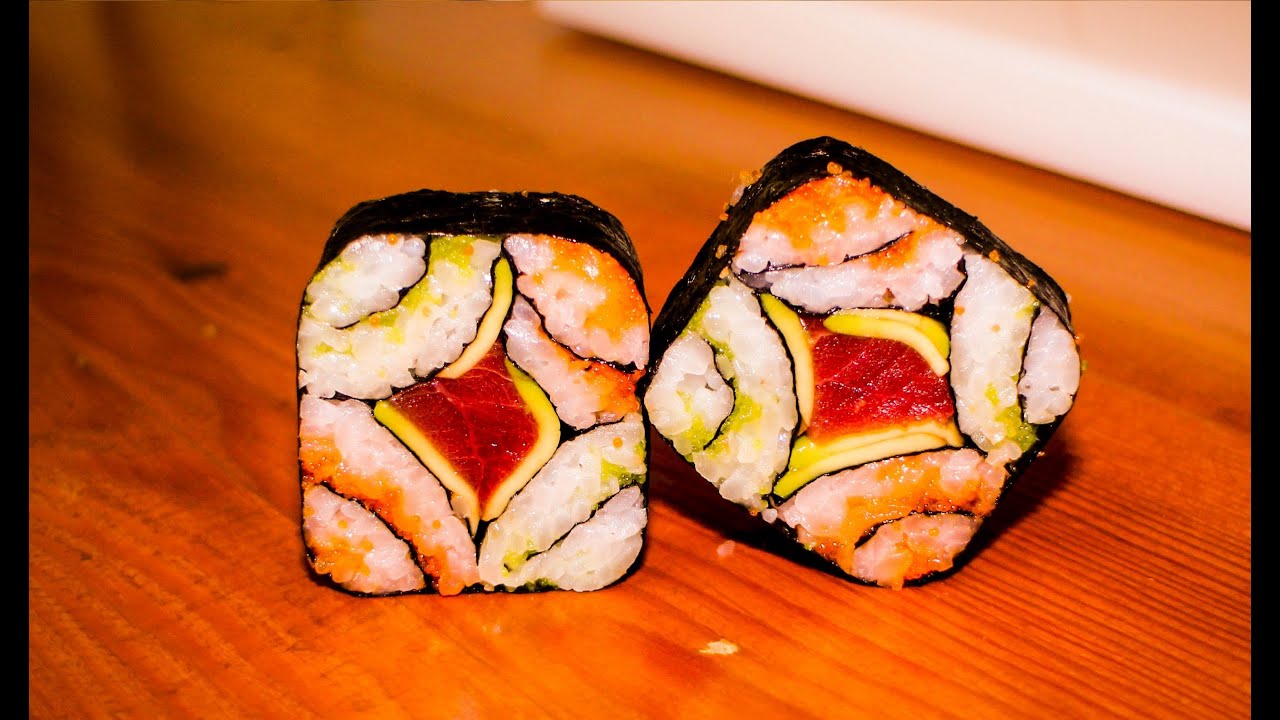 Mosaic Sushi Roll Recipe - Japanese Food Recipe