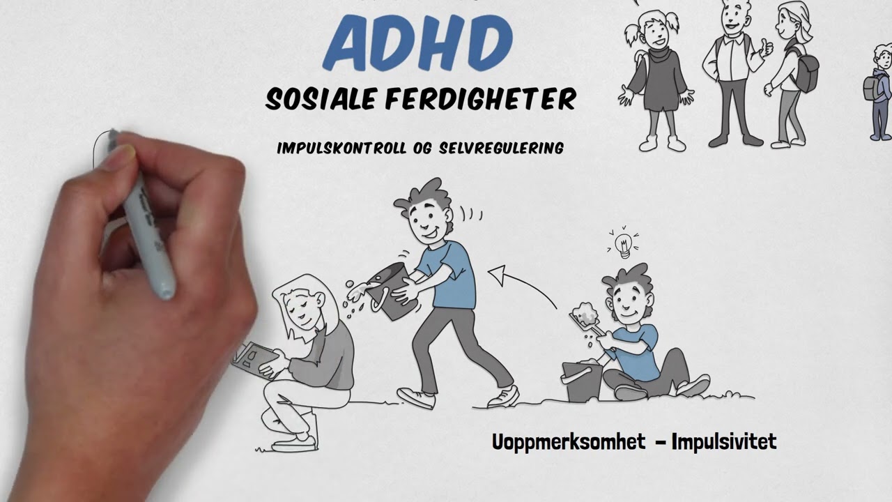 Skolen og ADHD: Sosiale ferdigheter