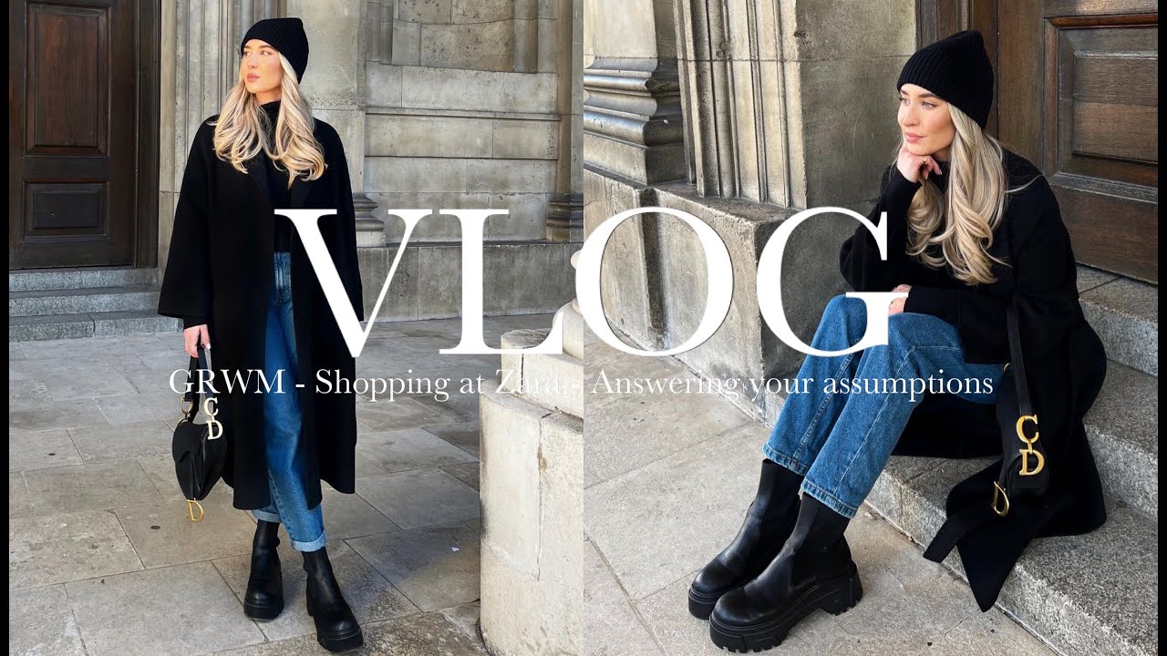 ШОПИНГ В ZARA | GRWM ОТВЕЧАЕТ НА ВАШИ ПРЕДПОЛОЖЕНИЯ | VLOG | реклама | Фрейя Киллин