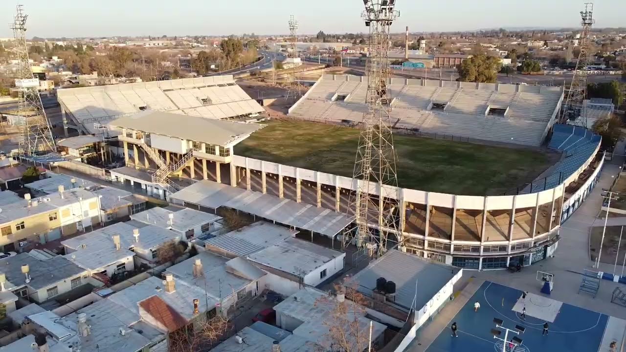 Remodelacion Estadio Feliciano Gambarte. Julio de 2023.