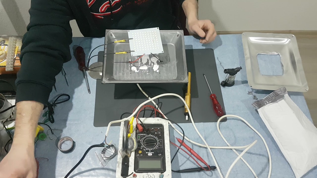 LED PROJEKTÖR TAMİRİ (ÖLÇÜ ALETİ VEDE HAVYA OLMADAN TAMİR)
