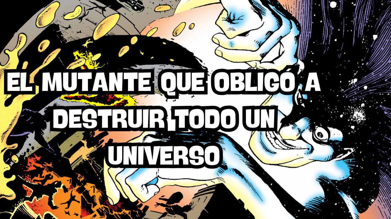 The mutant who forced the destruction of an entire universe: Mad Jim Jaspers