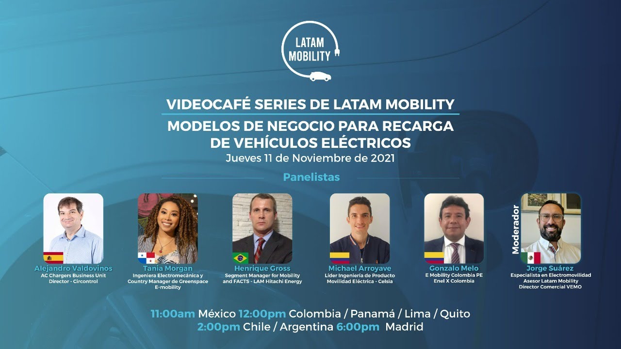 Videocafé: Modelos de Negocio para recarga de vehículos eléctricos