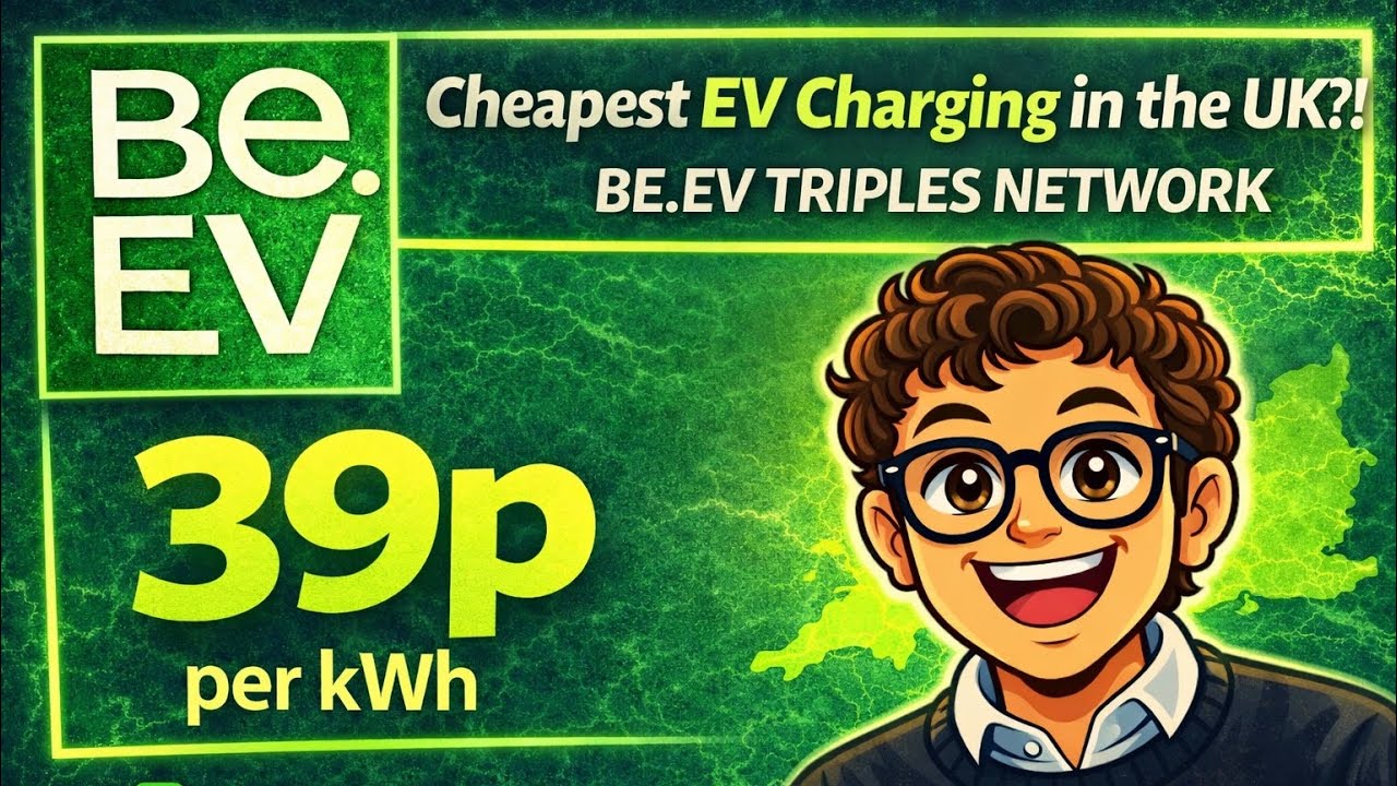 Быстрая зарядка 39 пенсов/кВтч! Отличные новости! Be.EV берет на себя управление сетью зарядных с...