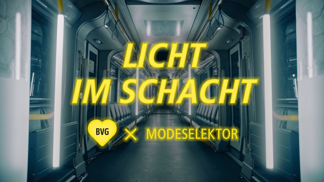 BVG – Licht im Schacht (feat. Modeselektor) | BVG-Kultur-Ticket