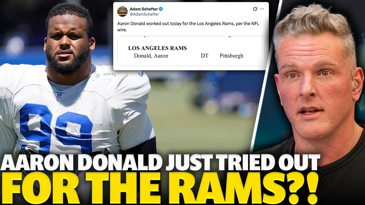 Aaron Donald Worked Out For The Rams (This Is Actually Happening?!)