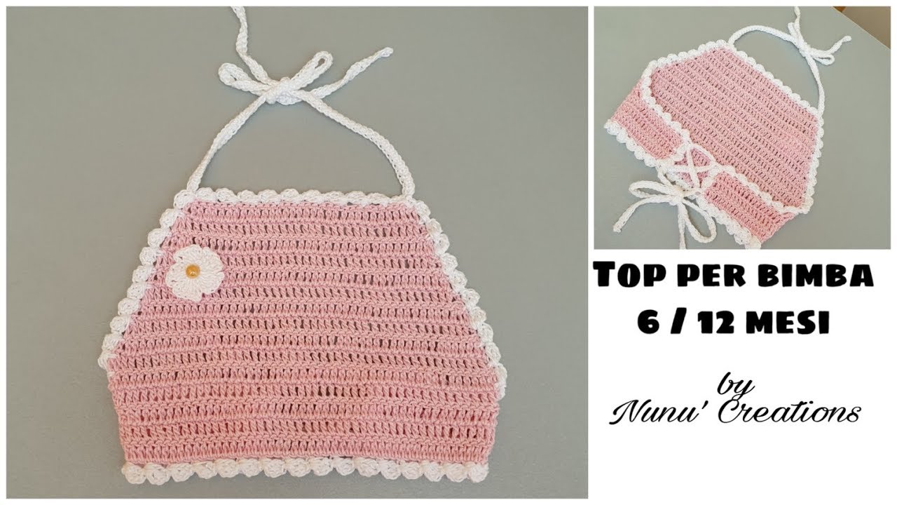 TOP PER BIMBA 6 / 12 MESI A UNCINETTO !!!