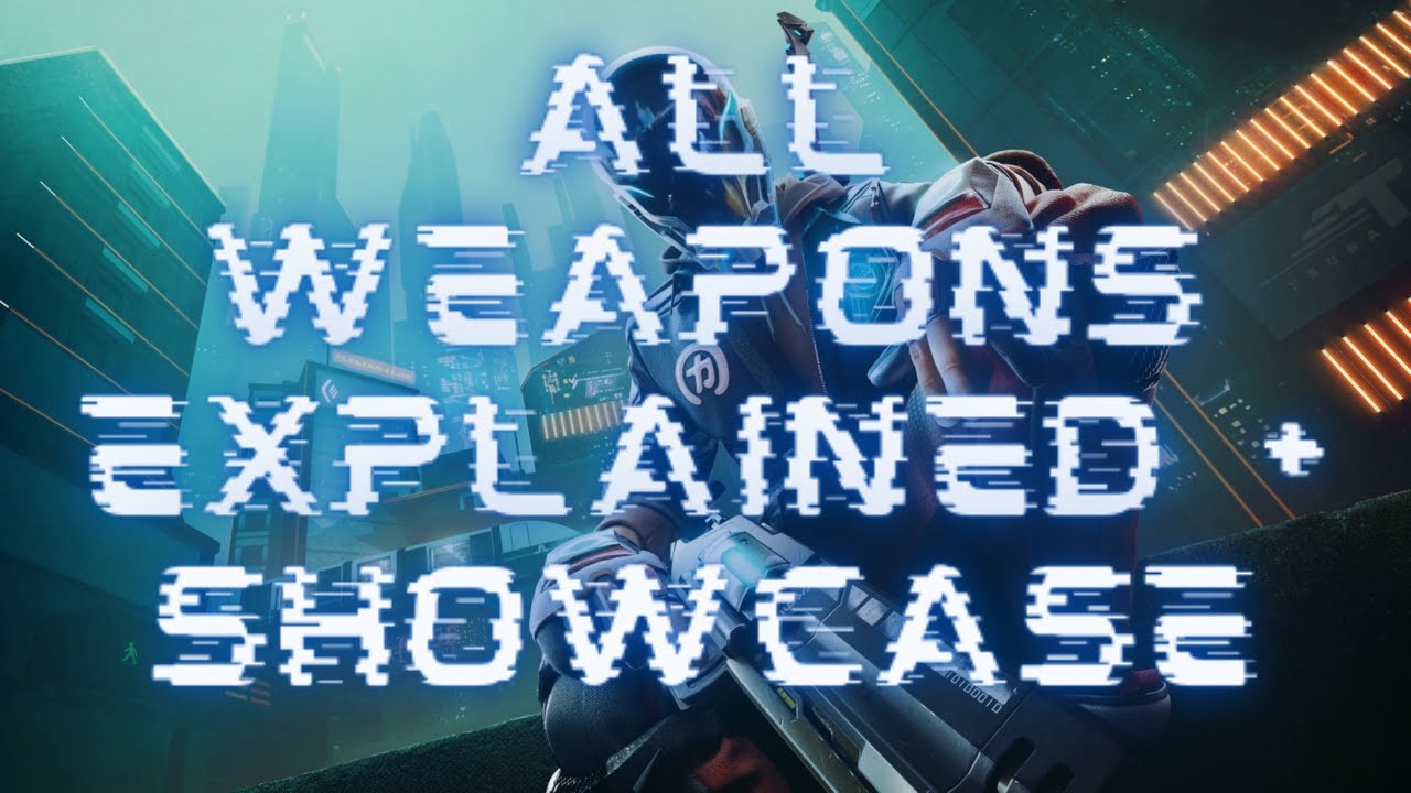Hyperscape - ALL WEAPONS EXPLAINED + SHOWCASE