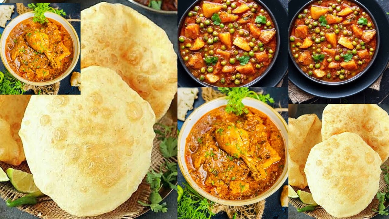 DINNER PREPARATION RECIPE|EASY & SIMPLE DINNER|POORI CHICKEN Bhuna & MIXED VEG|OUR_KITCHENBYSANAKHAN