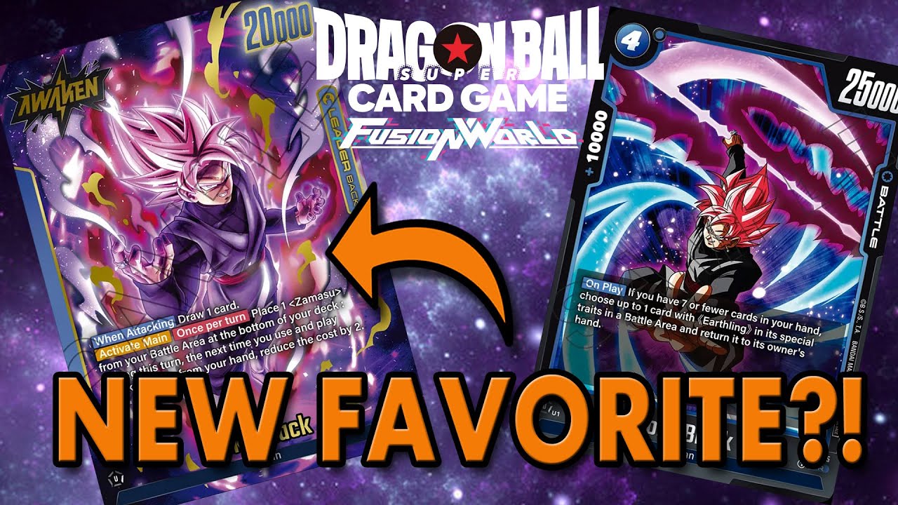 Goku Black v2 Deck Tech & Gameplay | Fusion World - Blazing Aura