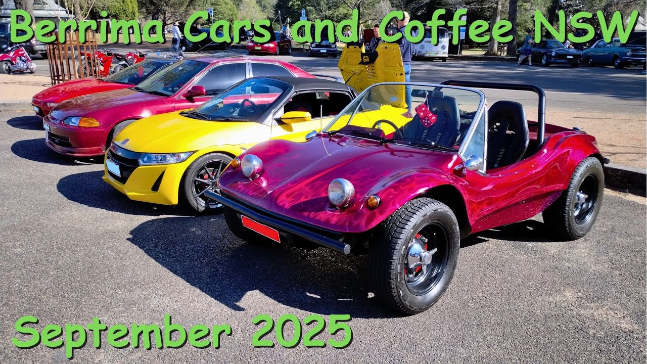 Berrima Cars and Coffee NSW September 2025
