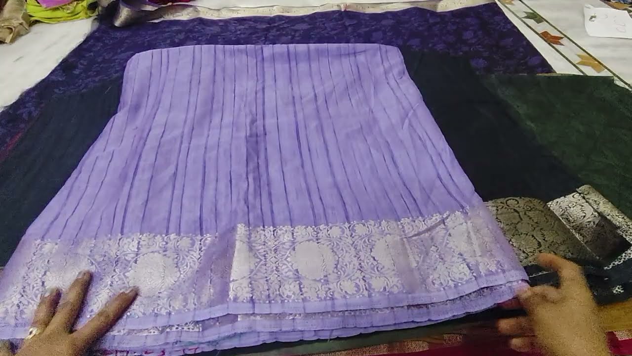 🌹💐pure fancy georget 2 cut sarees 👌very low price today 💐Adiripoye collection 👉9381177683