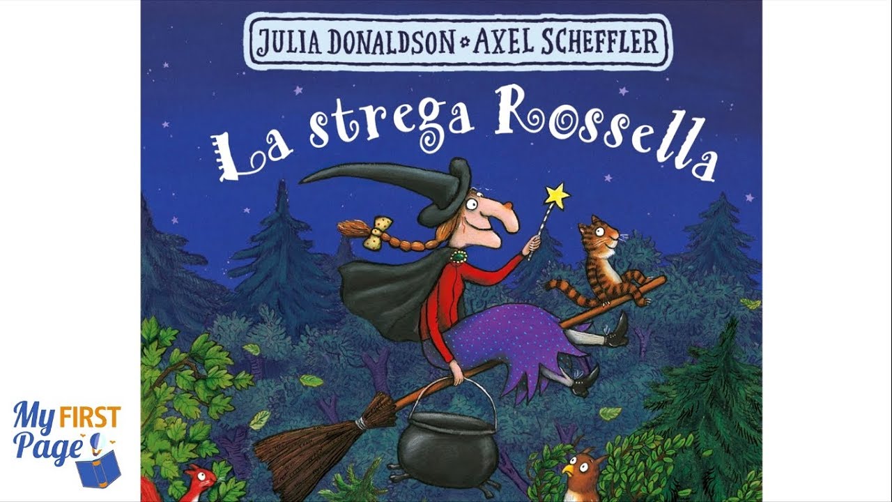 La Strega Rossella - YouTube video per bambini | Libri letti ad alta voce in italiano