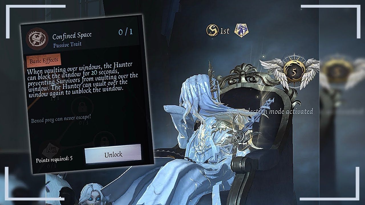 How confined space can be very helpful even during camping! [Identity V]