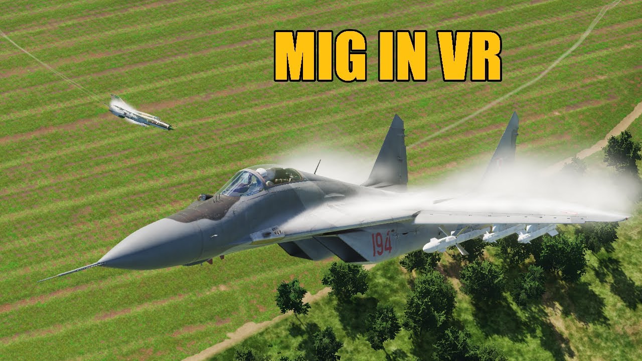 DCS gameplay of new mig 29a on germany cold war