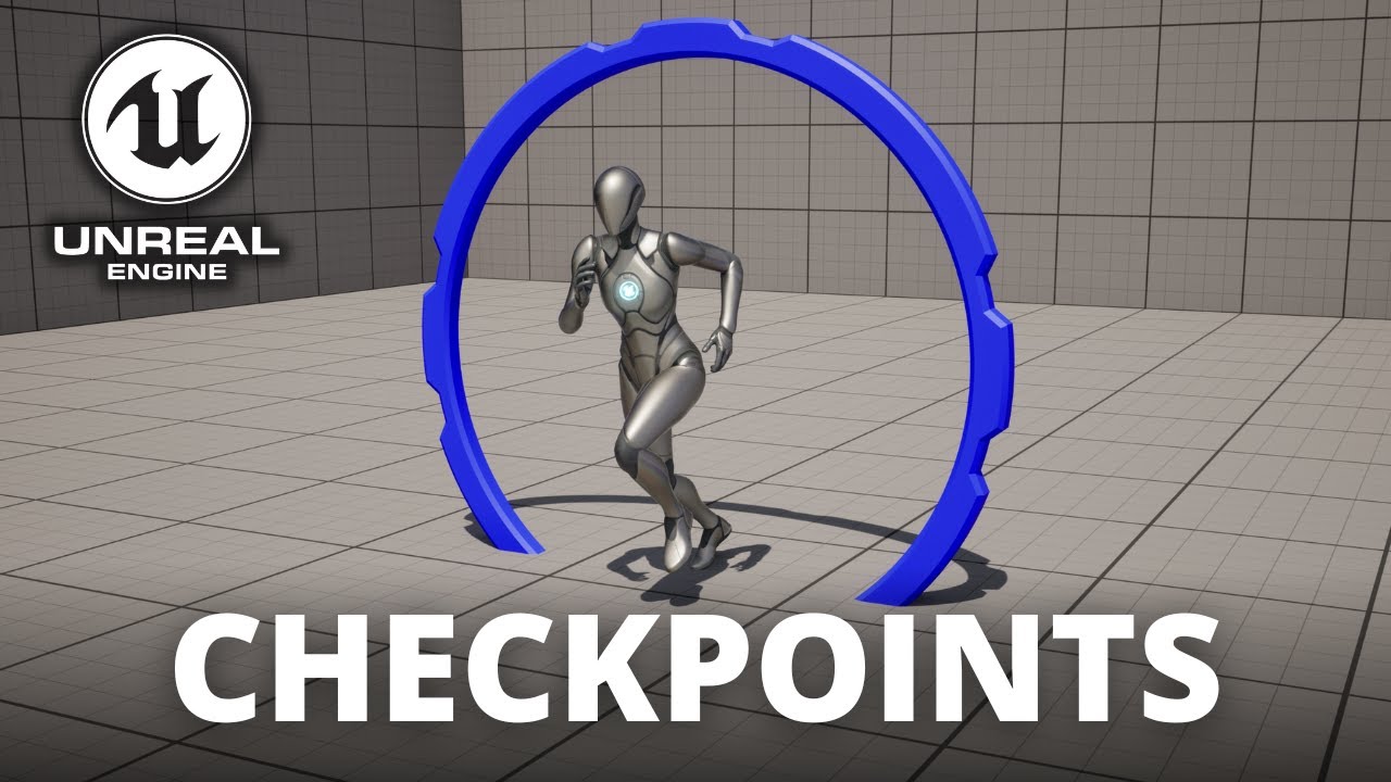 Как создать контрольную точку в Unreal Engine 5