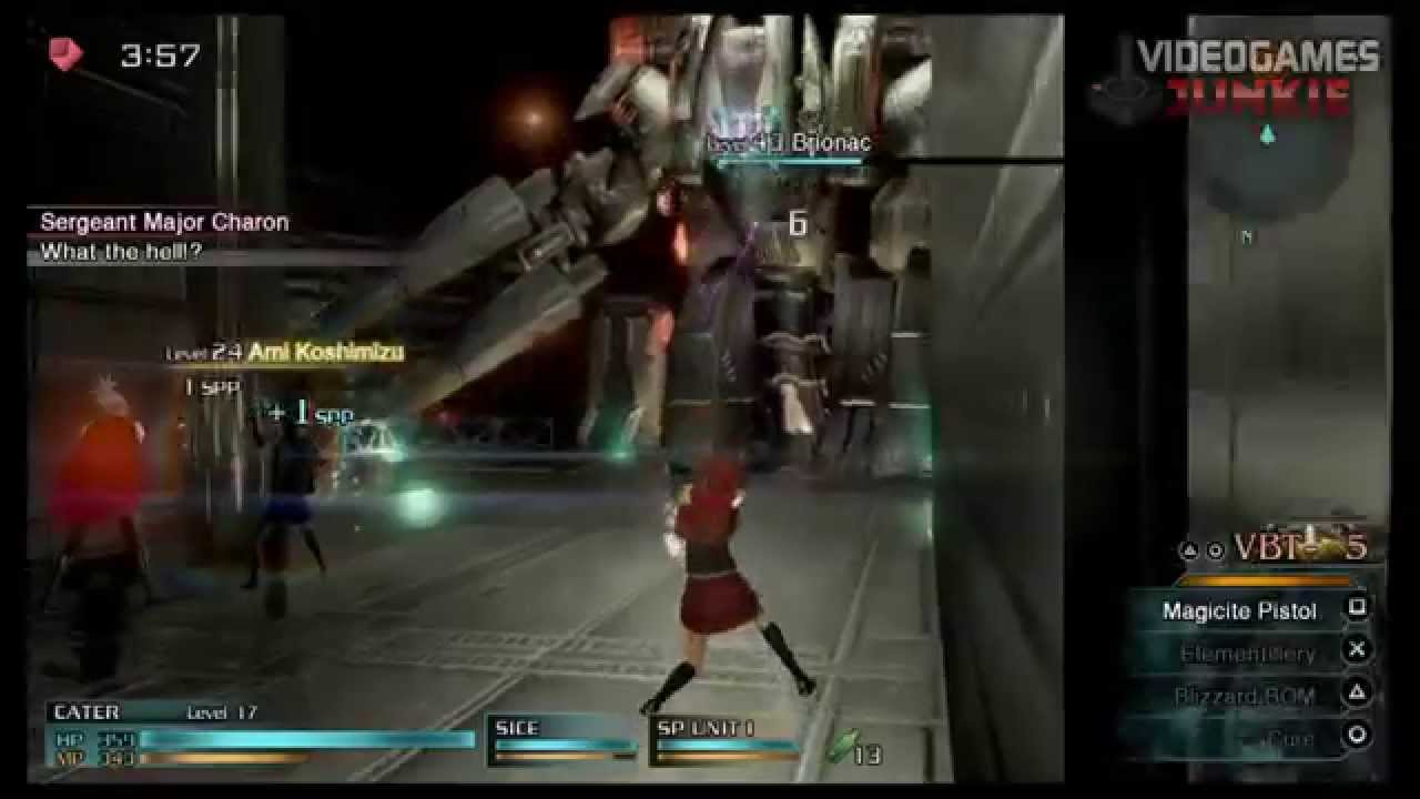 Final Fantasy Type-0 Walkthrough Gameplay Boss Brionac