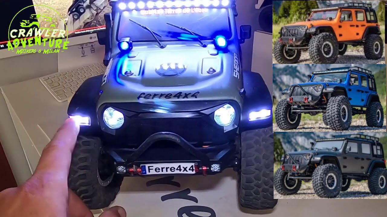 Rc crawler Absima sherpa cr3.4 review