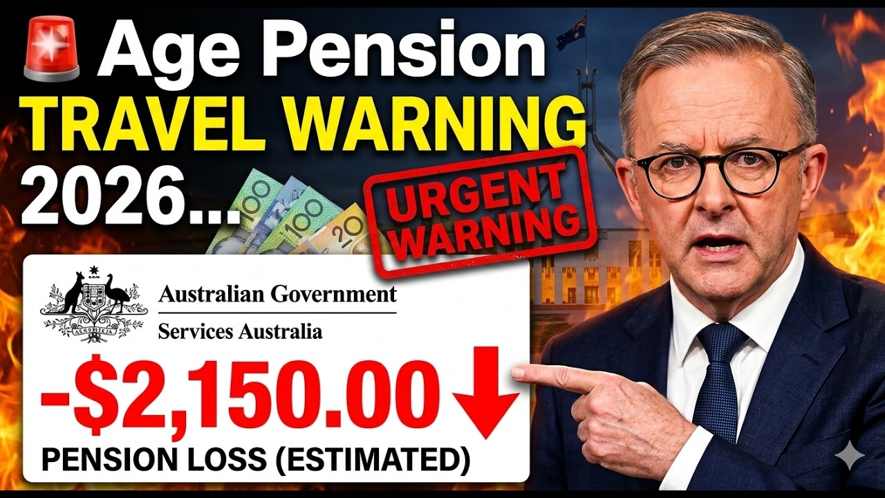 🚨 Age Pension TRAVEL WARNING 2026: Go Overseas & LOSE $$$ After 6 Weeks! (Centrelink SHOCK)